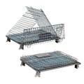 JB-5595A-2  Hot Sale Warehouse Metal Wire Storage Cages, Steel Storage Welded Wire Mesh Cage, Storage Cage/